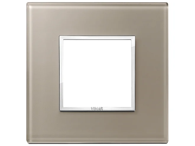 VIMAR Vimar 21642.74 Placca 2M opale bruno
