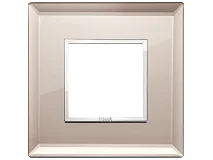VIMAR Vimar 21642.75 Placca 2M specchio bronzato