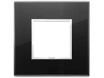 VIMAR Vimar 21642.76 Placca 2M nero diamante