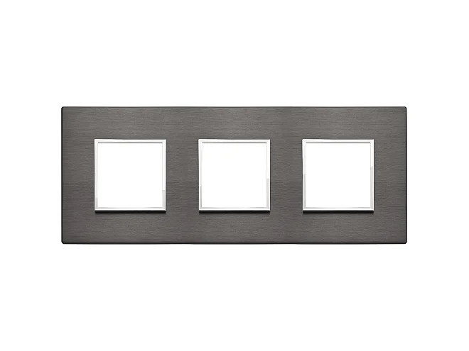 VIMAR Vimar 21644.03 Placca 6M (2+2+2) int71 grigio lava