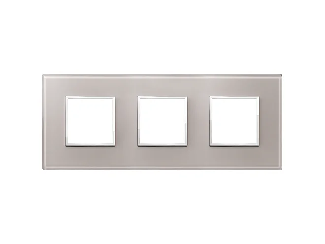 VIMAR Vimar 21644.73 Placca 6M (2+2+2) int71 grigio perla