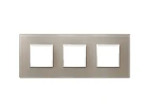 VIMAR Vimar 21644.74 Placca 6M (2+2+2) int71 opale bruno