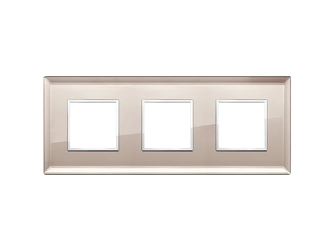 VIMAR Vimar 21644.75 Placca 6M (2+2+2)int71 specchio bronzato