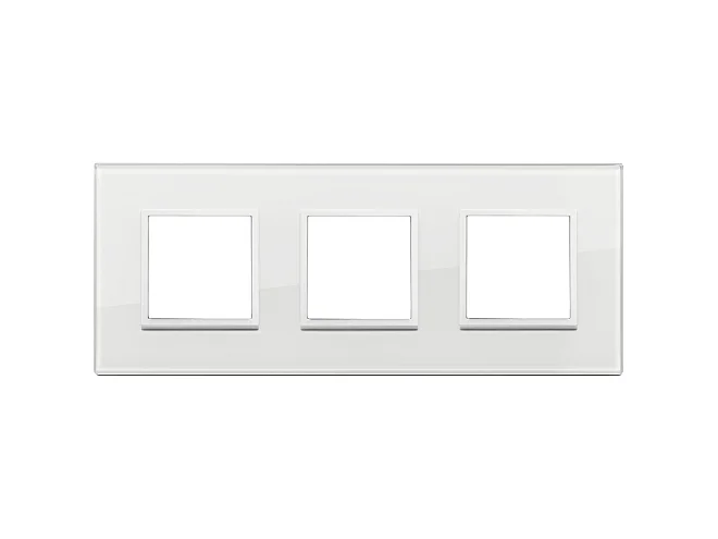 VIMAR Vimar 21644.87 Placca 6M (2+2+2) int71 bianco tot diam.