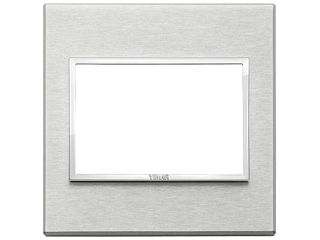 VIMAR Vimar 21648.02 Placca 3M BS grigio Next
