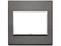 VIMAR Vimar 21648.03 Placca 3M BS grigio lava