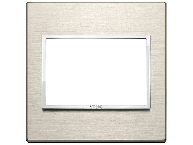 VIMAR Vimar 21648.04 Placca 3M BS bronzo chiaro