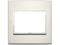 VIMAR Vimar 21648.08 Placca 3M BS titanio