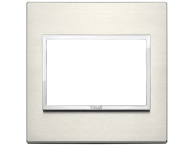 VIMAR Vimar 21648.08 Placca 3M BS titanio