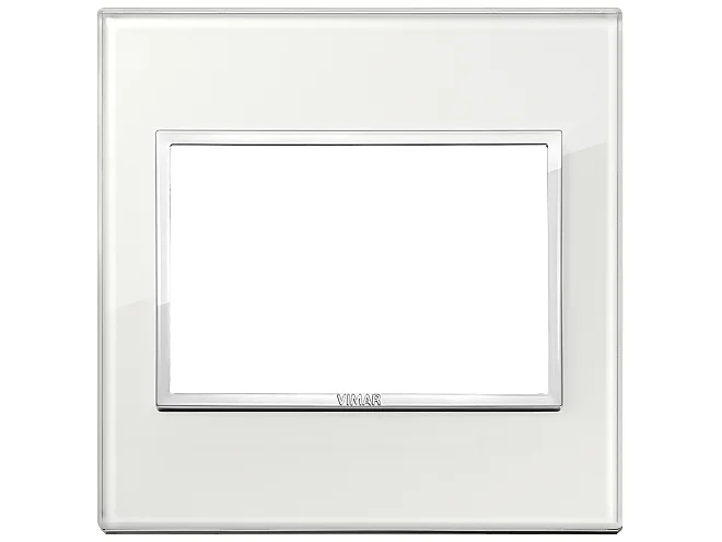VIMAR Vimar 21648.70 Placca 3M BS bianco diamante