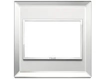 VIMAR Vimar 21648.72 Placca 3M BS argento ghiaccio