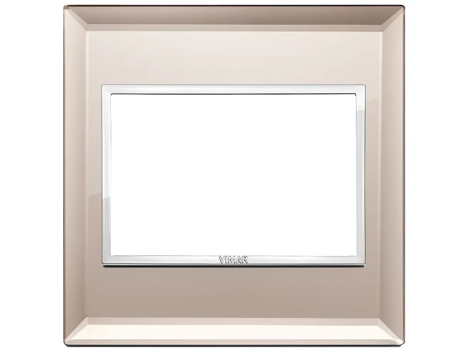 VIMAR Vimar 21648.75 Placca 3M BS specchio bronzato