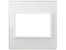 VIMAR Vimar 21648.87 Placca 3M BS bianco totale diamante