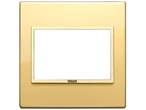 VIMAR Vimar 21648.G09 Placca 3M BS oro totale lucido