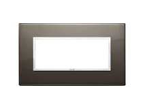 VIMAR Vimar 21649.06 Placca 5M BS nero zaffiro