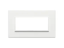 VIMAR Vimar 21649.17 Placca 5M BS bianco totale