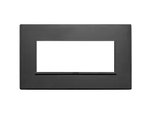VIMAR Vimar 21649.18 Placca 5M BS nero totale