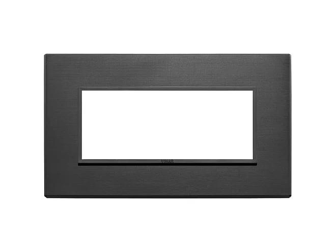 VIMAR Vimar 21649.18 Placca 5M BS nero totale