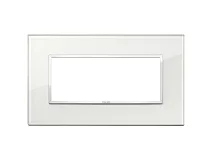 VIMAR Vimar 21649.70 Placca 5M BS bianco diamante