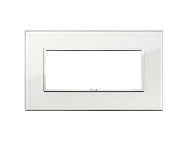 VIMAR Vimar 21649.70 Placca 5M BS bianco diamante