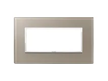 VIMAR Vimar 21649.74 Placca 5M BS opale bruno