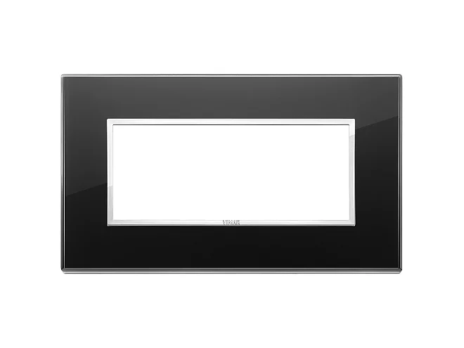 VIMAR Vimar 21649.76 Placca 5M BS nero diamante