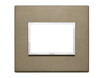 VIMAR Vimar 21653.05 Placca 3M bronzo scuro