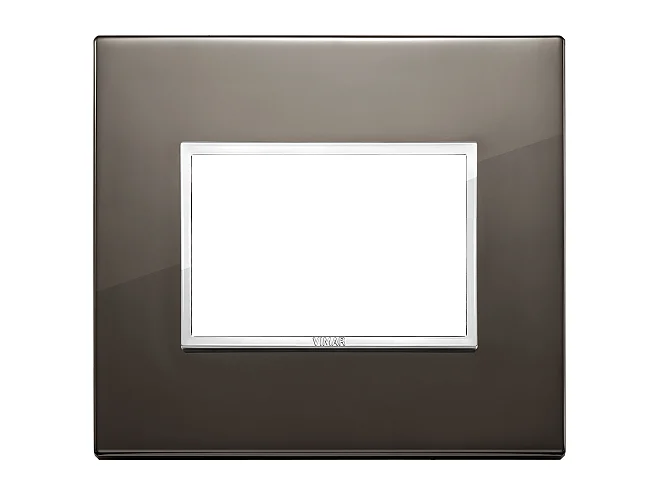 VIMAR Vimar 21653.06 Placca 3M nero zaffiro
