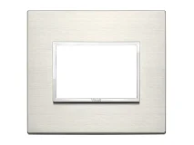 VIMAR Vimar 21653.08 Placca 3M titanio
