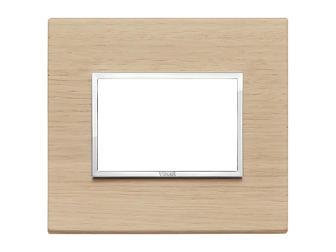 VIMAR Vimar 21653.32 Placca 3M rovere sbiancato
