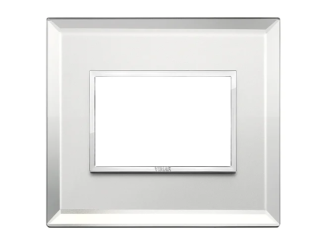 VIMAR Vimar 21653.72 Placca 3M argento ghiaccio
