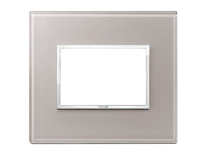 VIMAR Vimar 21653.73 Placca 3M grigio perla