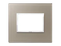 VIMAR Vimar 21653.74 Placca 3M opale bruno