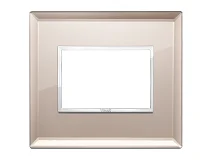 VIMAR Vimar 21653.75 Placca 3M specchio bronzato