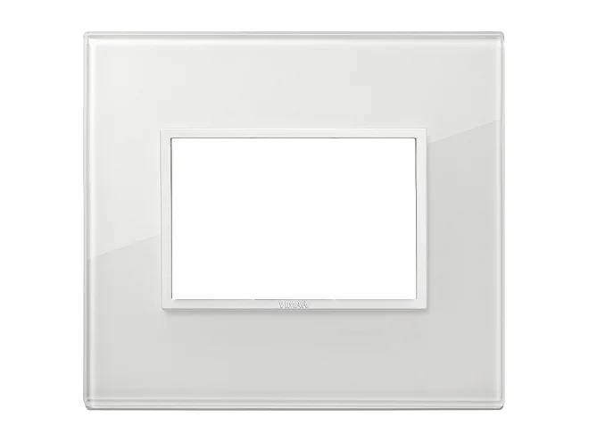 VIMAR Vimar 21653.87 Placca 3M bianco totale diamante
