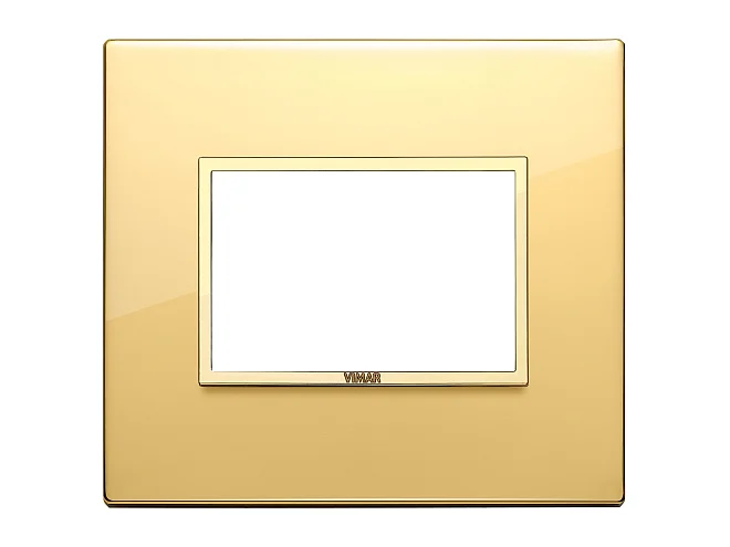 VIMAR Vimar 21653.G09 Placca 3M oro totale lucido