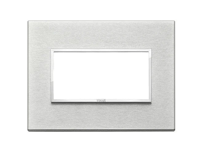 VIMAR Vimar 21654.02 Placca 4M grigio Next
