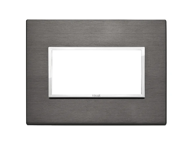 VIMAR Vimar 21654.03 Placca 4M grigio lava