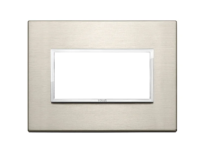 VIMAR Vimar 21654.04 Placca 4M bronzo chiaro