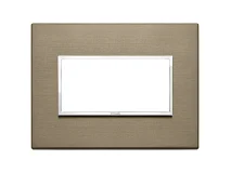 VIMAR Vimar 21654.05 Placca 4M bronzo scuro