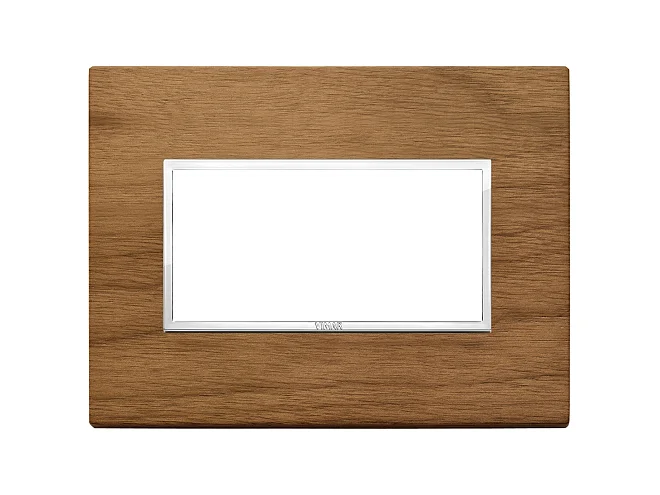 VIMAR Vimar 21654.31 Placca 4M noce italiano