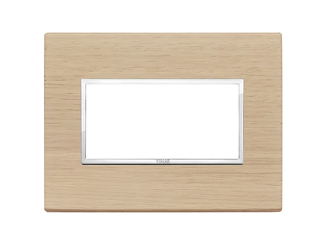 VIMAR Vimar 21654.32 Placca 4M rovere sbiancato