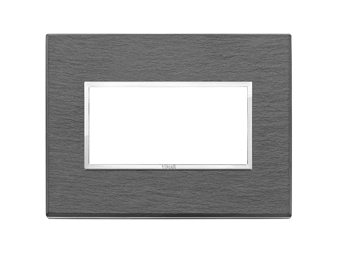 VIMAR Vimar 21654.52 Placca 4M ardesia a spacco