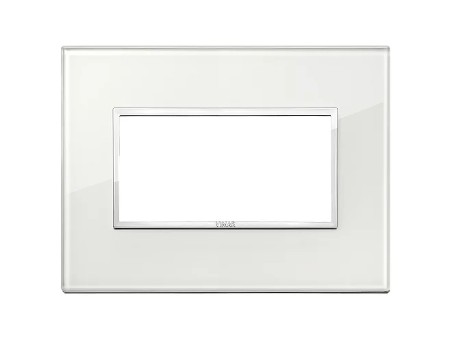 VIMAR Vimar 21654.70 Placca 4M bianco diamante