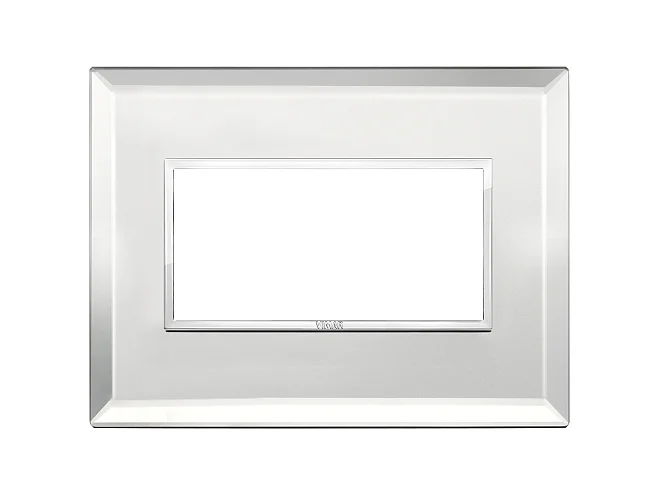 VIMAR Vimar 21654.72 Placca 4M argento ghiaccio