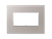 VIMAR Vimar 21654.73 Placca 4M grigio perla