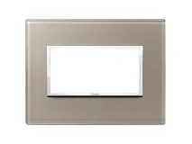 VIMAR Vimar 21654.74 Placca 4M opale bruno