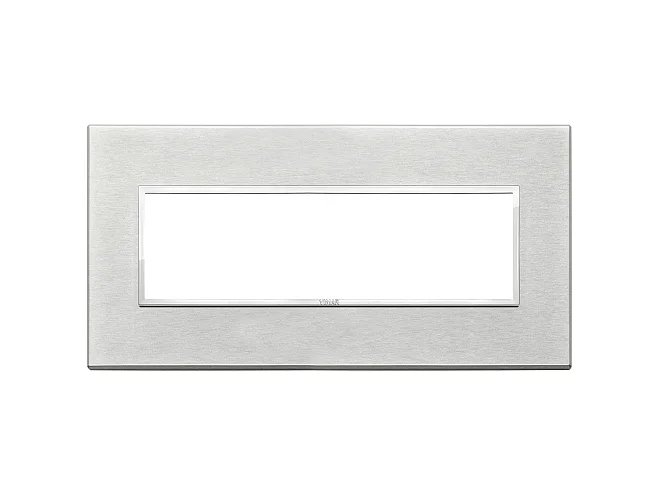 VIMAR Vimar 21657.02 Placca 7M grigio Next