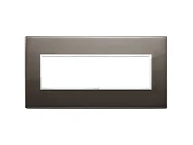 VIMAR Vimar 21657.06 Placca 7M nero zaffiro