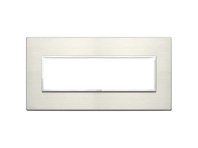 VIMAR Vimar 21657.08 Placca 7M titanio